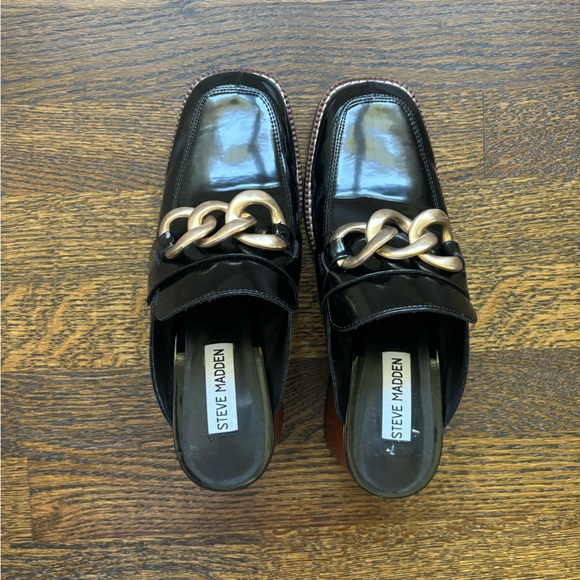 Steve Madden Lorie Mule in Black. Size 7. - Picture 4 of 12